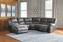 Load image into Gallery viewer, Nantahala 5-Piece Reclining Sectional with Chaise image