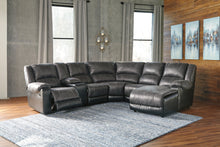 Load image into Gallery viewer, Nantahala 6-Piece Reclining Sectional with Chaise image