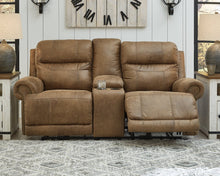 Load image into Gallery viewer, Grearview Power Reclining Loveseat with Console image