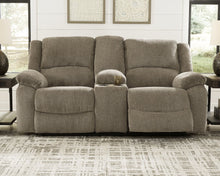 Load image into Gallery viewer, Draycoll Reclining Loveseat with Console