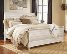 Load image into Gallery viewer, Willowton Queen Sleigh Bed image