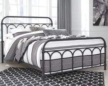 Load image into Gallery viewer, Nashburg Queen Metal Bed