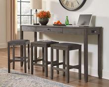 Load image into Gallery viewer, Caitbrook Counter Height Dining Table and Bar Stools (Set of 3) image