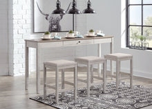 Load image into Gallery viewer, Skempton Counter Height Dining Table and Bar Stools (Set of 3) image