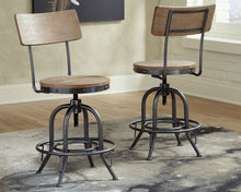 Load image into Gallery viewer, Pinnadel Counter Height Bar Stool