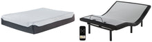 Load image into Gallery viewer, 12 Inch Chime Elite Queen Adjustable Base with Mattress image