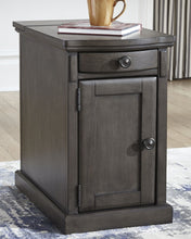 Load image into Gallery viewer, Laflorn Chairside End Table with USB Ports & Outlets