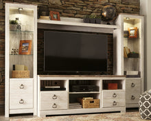 Load image into Gallery viewer, Willowton 4-Piece Entertainment Center image