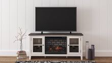 Load image into Gallery viewer, Dorrinson 60" TV Stand with Electric Fireplace