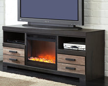 Load image into Gallery viewer, Harlinton 63" TV Stand with Electric Fireplace image