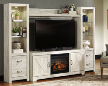 Load image into Gallery viewer, Bellaby 4-Piece Entertainment Center with Electric Fireplace image