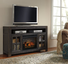 Load image into Gallery viewer, Gavelston 60" TV Stand with Electric Fireplace image