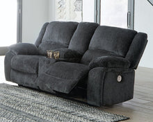 Load image into Gallery viewer, Draycoll Power Reclining Loveseat with Console image
