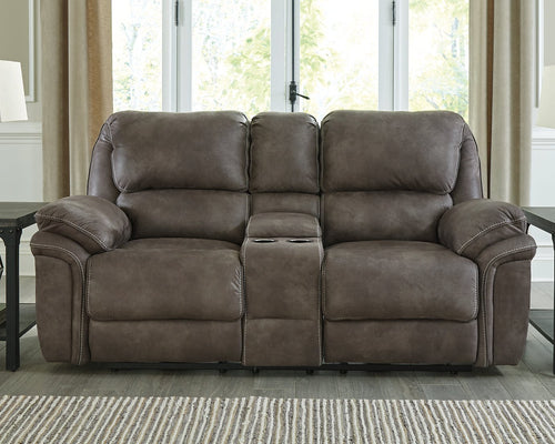 Trementon Power Reclining Loveseat with Console image