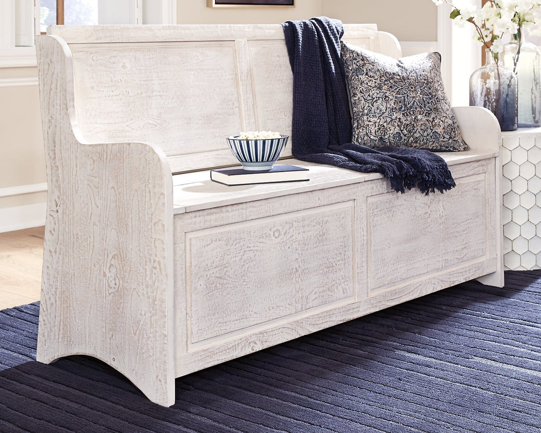 Dannerville Storage Bench image