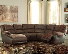 Load image into Gallery viewer, Nantahala 5-Piece Reclining Sectional with Chaise
