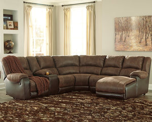 Nantahala 6-Piece Reclining Sectional with Chaise