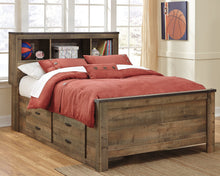 Load image into Gallery viewer, Trinell Full Panel Bed with 2 Storage Drawers
