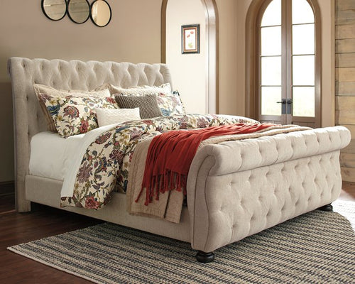 Willenburg Queen Upholstered Sleigh Bed image