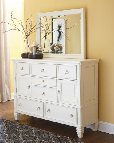 Prentice Dresser and Mirror image