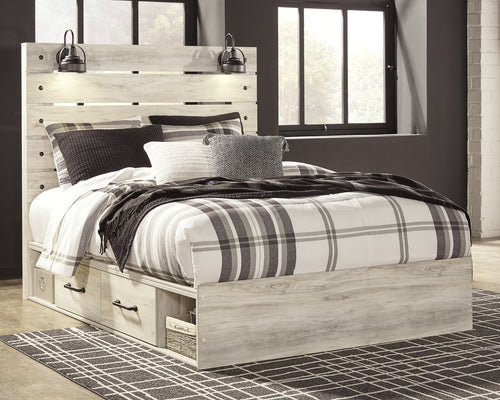 Cambeck Queen Panel Bed with 4 Storage Drawers image