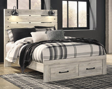 Load image into Gallery viewer, Cambeck Queen Panel Bed with 2 Storage Drawers
