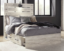 Load image into Gallery viewer, Cambeck Full Panel Bed with 2 Storage Drawers image
