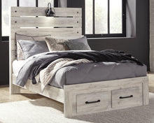 Load image into Gallery viewer, Cambeck Full Panel Bed with 2 Storage Drawers
