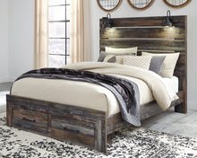 Load image into Gallery viewer, Drystan Queen Panel Bed with 2 Storage Drawers
