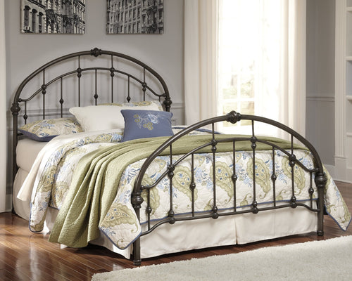 Nashburg King Metal Bed image