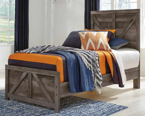 Wynnlow Twin Crossbuck Panel Bed image