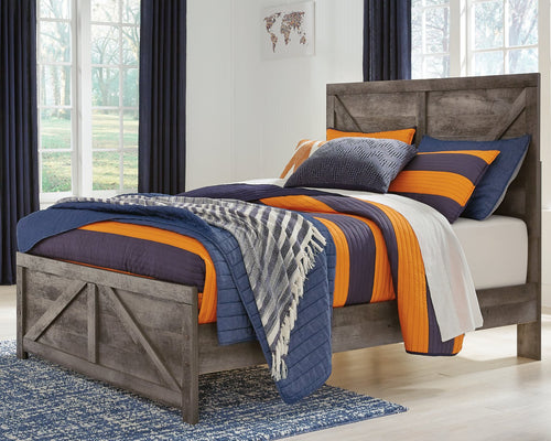 Wynnlow Full Crossbuck Panel Bed image