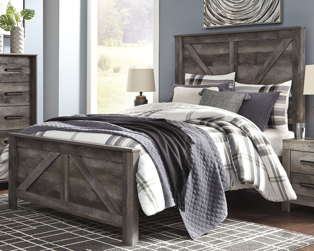 Wynnlow Queen Crossbuck Panel Bed image