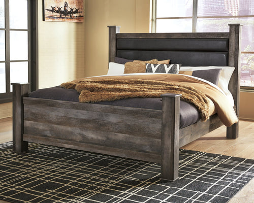 Wynnlow King Poster Bed image