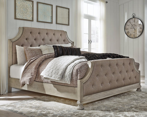 Falkhurst King Upholstered Panel Bed image