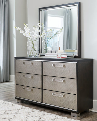 Maretto Dresser and Mirror image