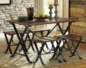 Freimore Dining Table and Stools (Set of 5) image