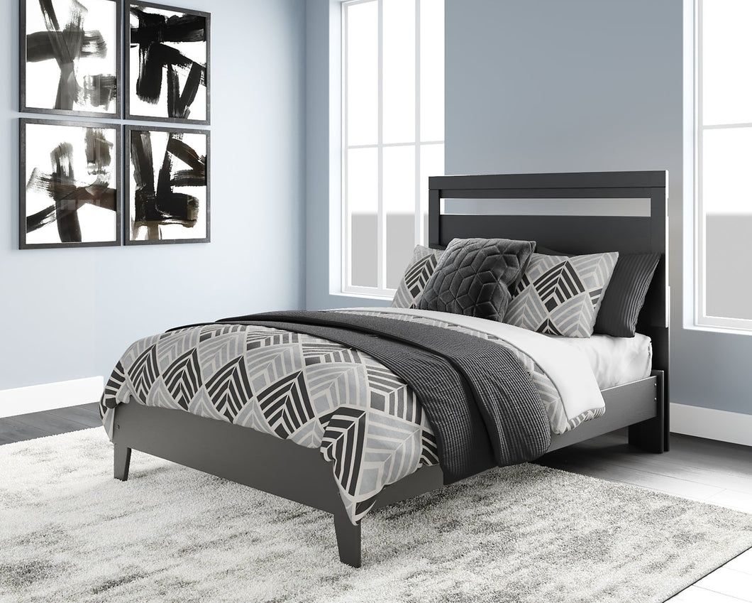 Flannia Full Panel Platform Bed image