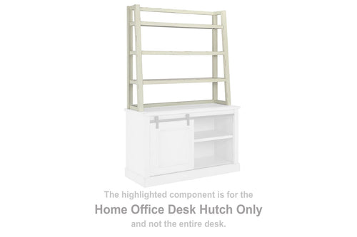 Jonileene Home Office Desk Hutch image