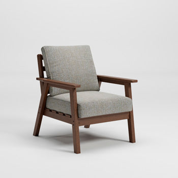 Emmeline Outdoor Lounge Chair with Cushion (Set of 2) image