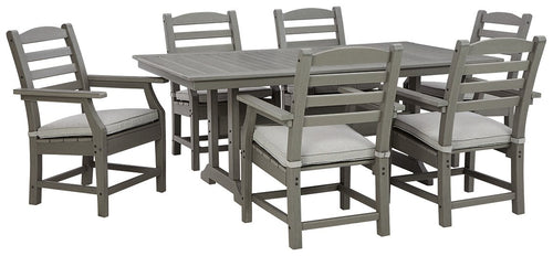 Visola Outdoor Dining Table with 6 Chairs image