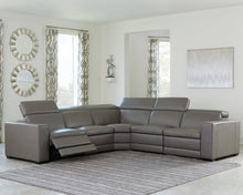 Load image into Gallery viewer, Texline 6-Piece Power Reclining Sectional
