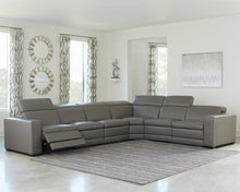 Load image into Gallery viewer, Texline 6-Piece Power Reclining Sectional

